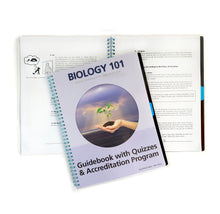 Biology 101 Guidebook with Quizzes & Accreditation Program