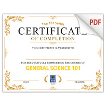 NEW! Course Completion Certificates (PDF)