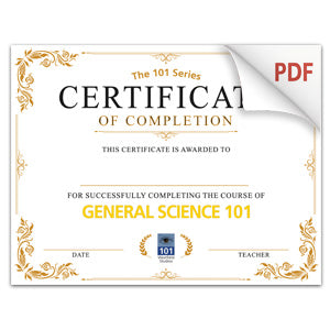 NEW! Course Completion Certificates (PDF)