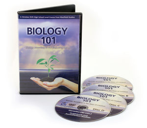 Biology 101 with 4 DVDs