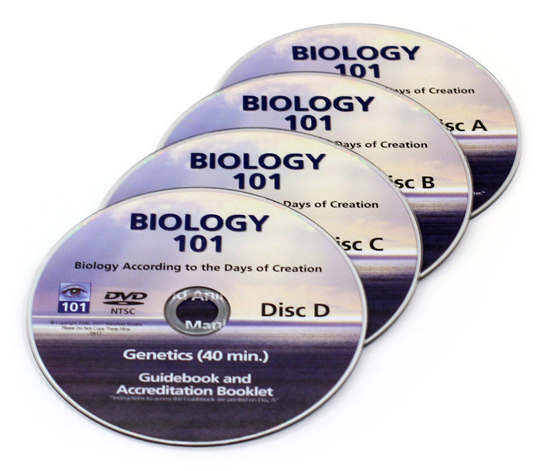 Biology 101 replacement DVDs