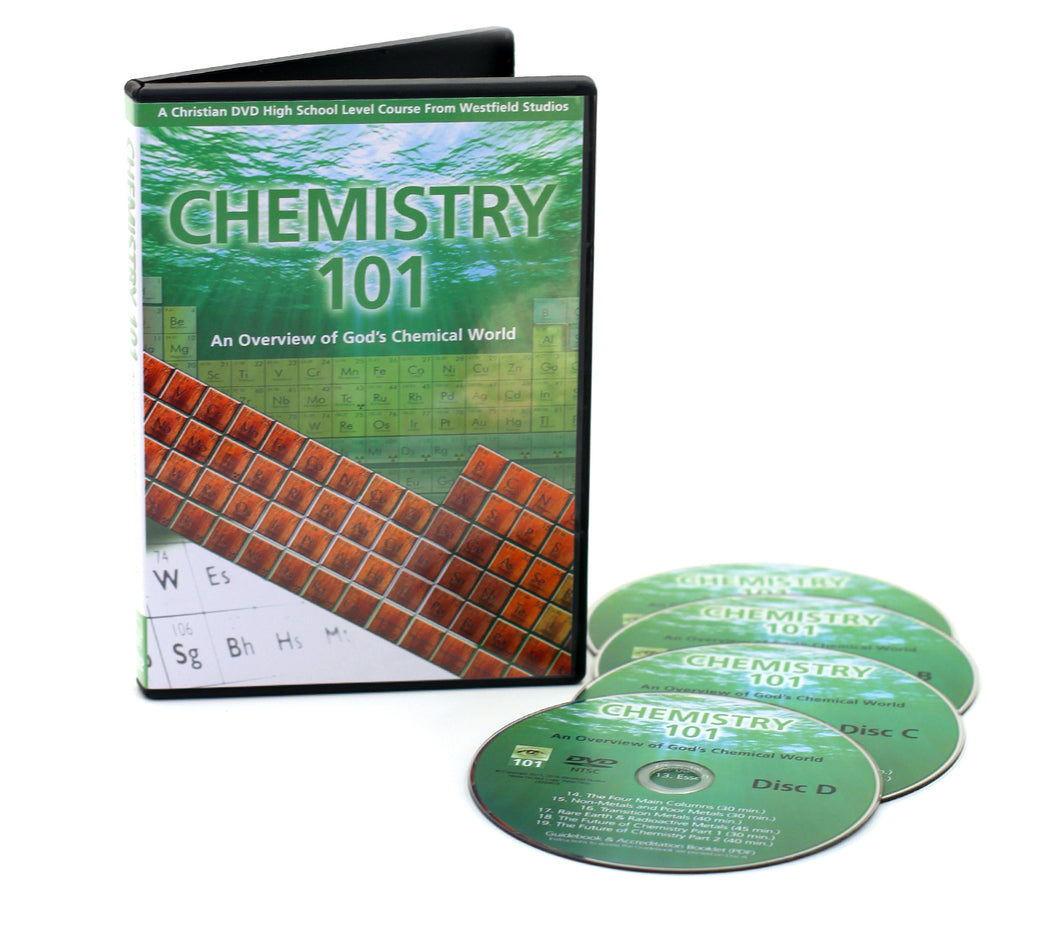 Chemistry 101 with 4 DVDs