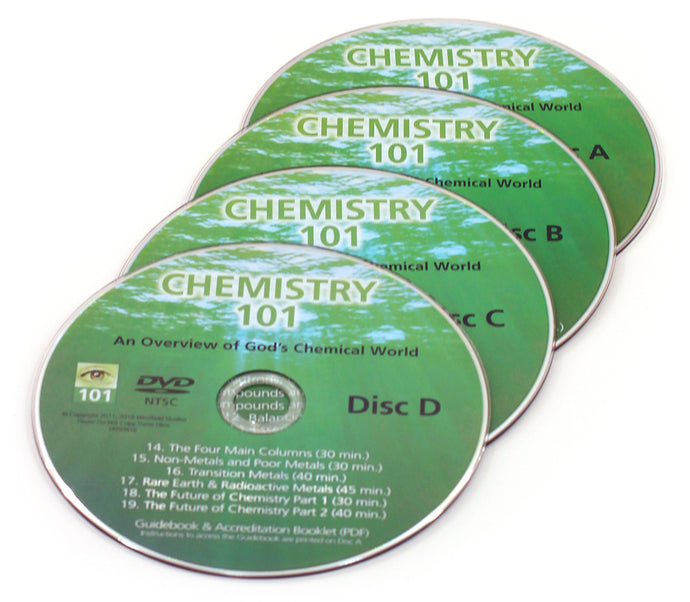 Chemistry 101 replacement DVDs