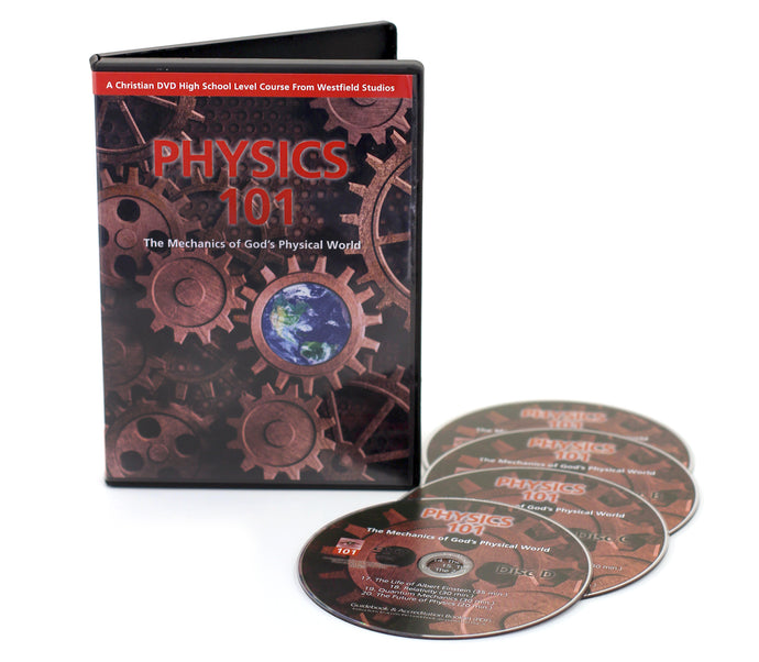 Physics 101 with 4 DVDs