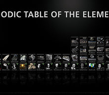 Periodic Table of the Elements black-2